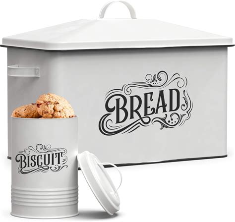 metal breader box|extra large metal bread box.